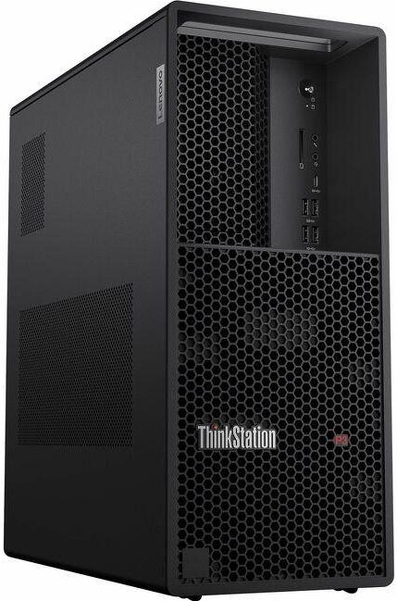 Lenovo ThinkStation P3 30GS006YUS Workstation - 1 x Intel Core i7 Hexadeca-core (16 Core) i7-13700 13th Gen 2.10 GHz - 64 GB DDR5 SDRAM RAM - 2 TB SSD - Tower - Intel W680 Chip - Windows 11 Pro - 1 x