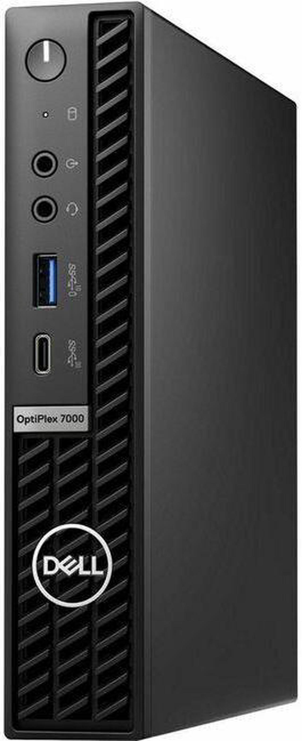 Dell OptiPlex 7000 7020 Desktop Computer - Intel Core i5 14th Gen i5-14500T - 16 GB - 512 GB SSD - Micro PC - Intel Chip - Windows 11 Pro - English (US) Keyboard - 180 W