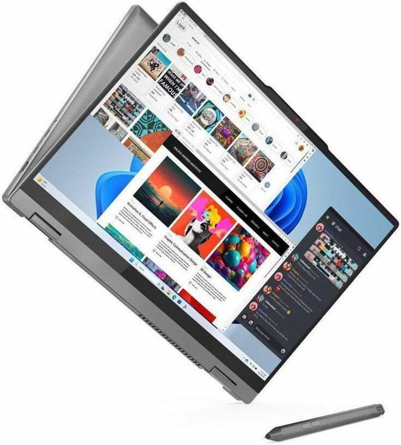 Alt view image 7 of 9 - Lenovo IdeaPad 5i 16" 2-in-1 Laptop Intel Core 5 120U 8GB RAM, 512GB SSD, Windows 11 Home (83DU0005US)