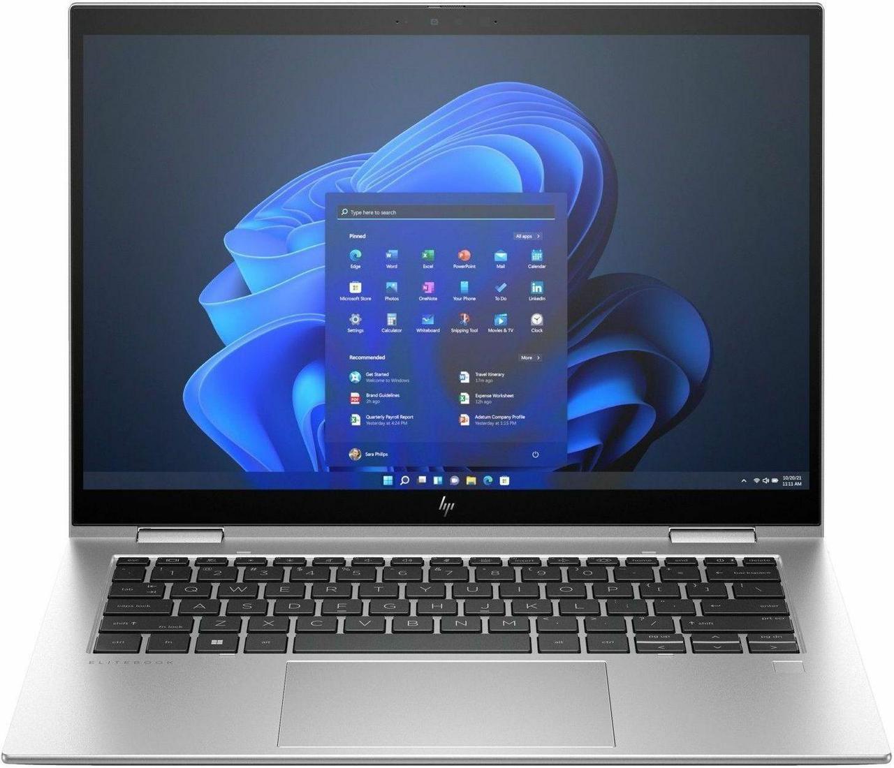 Alt view image 7 of 8 - HP Elite x360 1040 G10 14" Touchscreen Convertible 2 in 1 Notebook - WUXGA - Intel Core i7 13th Gen i7-1365U - 32 GB - 1 TB SSD - Intel Chip - 1920 x 1200 - Windows 11 Pro - Intel Iris Xe Graphic