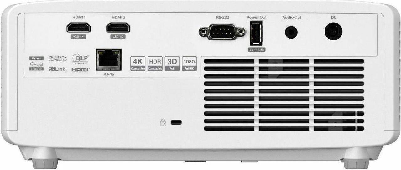 Alt view image 3 of 9 - Optoma ZH400ST 3D Ready Eco-friendly high brightness short throw Full HD laser projector