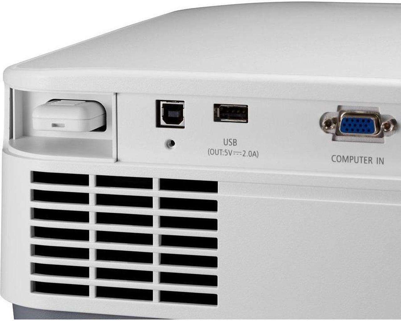 Alt view image 6 of 7 - NEC Display NP-P627UL LCD Projector 16:10 Floor Mountable Ceiling Mountable Tabletop NPP627UL
