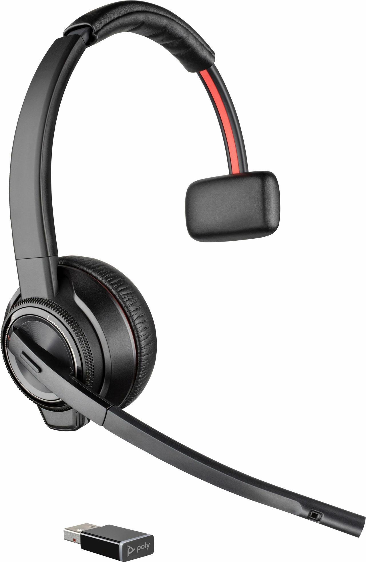 Alt view image 3 of 8 - Poly Savi 8210 UC Microsoft Teams Certified USB-A Headset 77T31AA