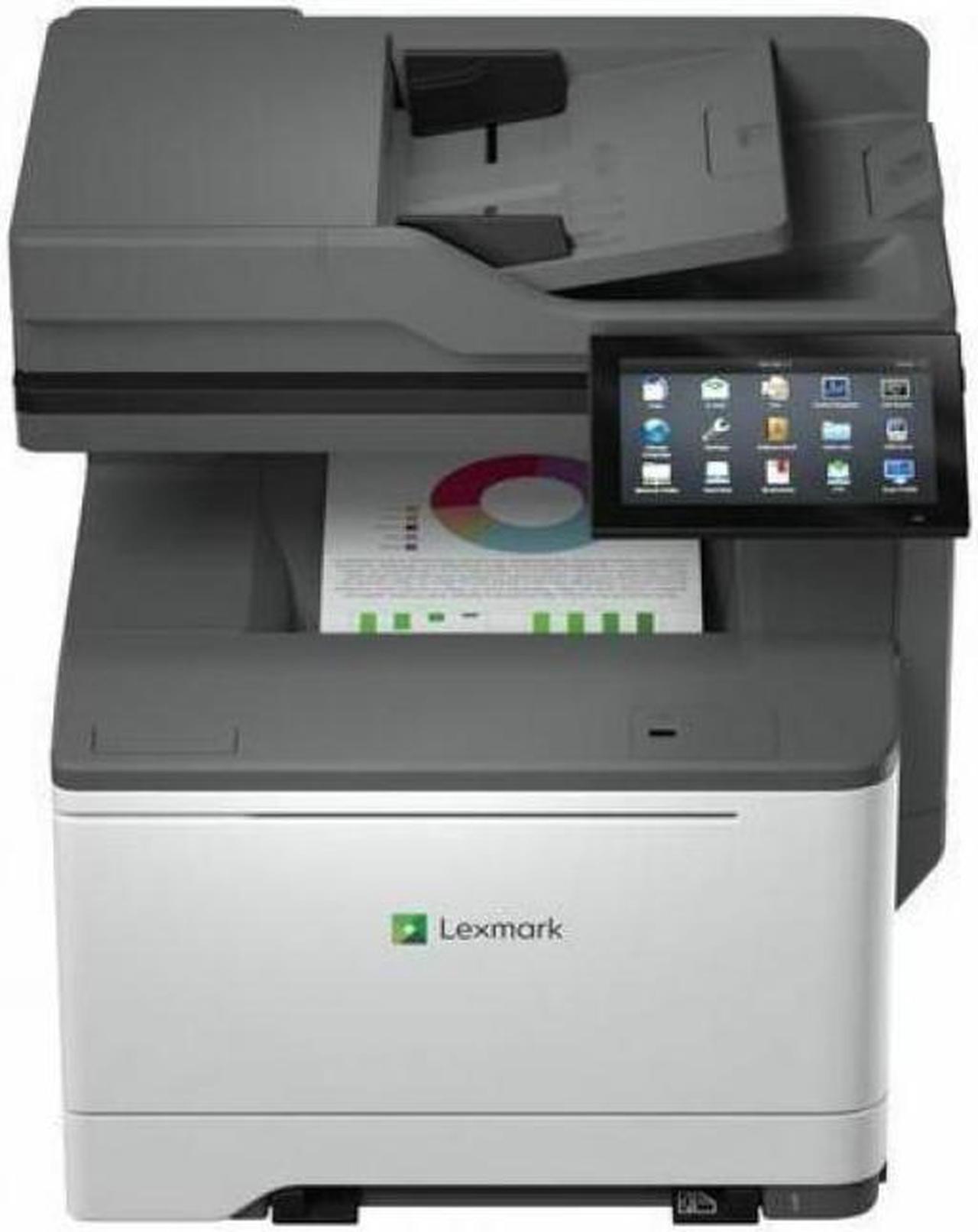 Alt view image 4 of 6 - Lexmark CX635adwe Multifunction Color Laser Printer