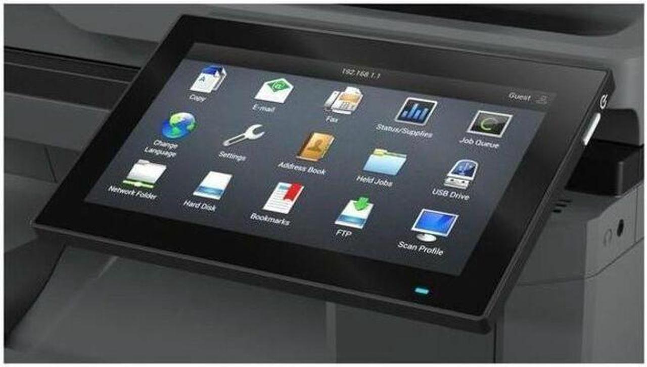 Alt view image 5 of 6 - Lexmark CX635adwe Multifunction Color Laser Printer