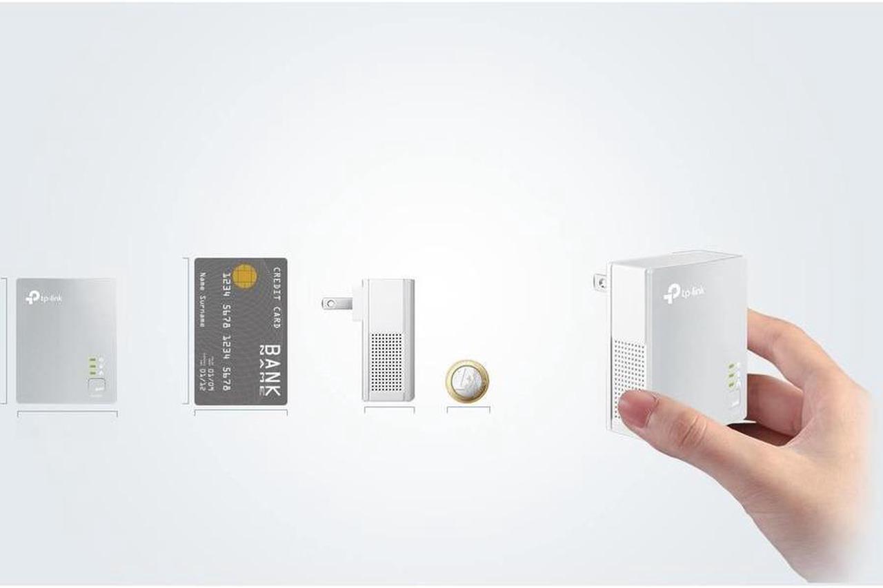 Alt view image 8 of 10 - TP-LINK TL-PA4010KIT Rev 3 - AV600 Powerline Ethernet Adapter -The HomePlug AV2 standard creates high-speed data transfer rates of up to 600Mbps to support all your online activities.