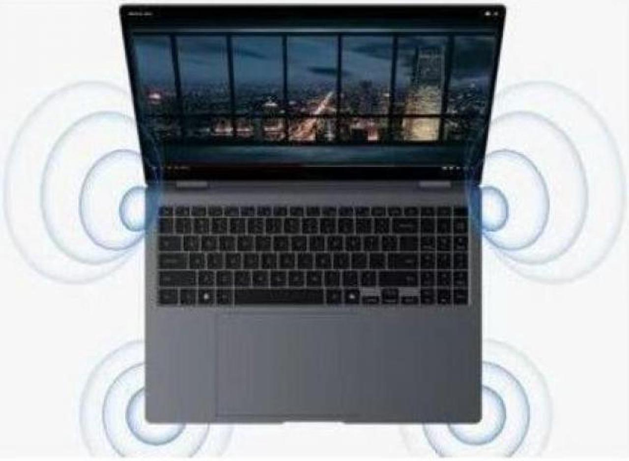 Alt view image 2 of 7 - Samsung Galaxy Book4 Pro NP944XGK-KG1US 14" Touchscreen Notebook - 3K - Intel Core Ultra 7 155H - 16 GB - 1 TB SSD - Moonstone Gray - Intel Chip - 2880 x 1800 - Windows 11 Pro - Intel ARC Graphic