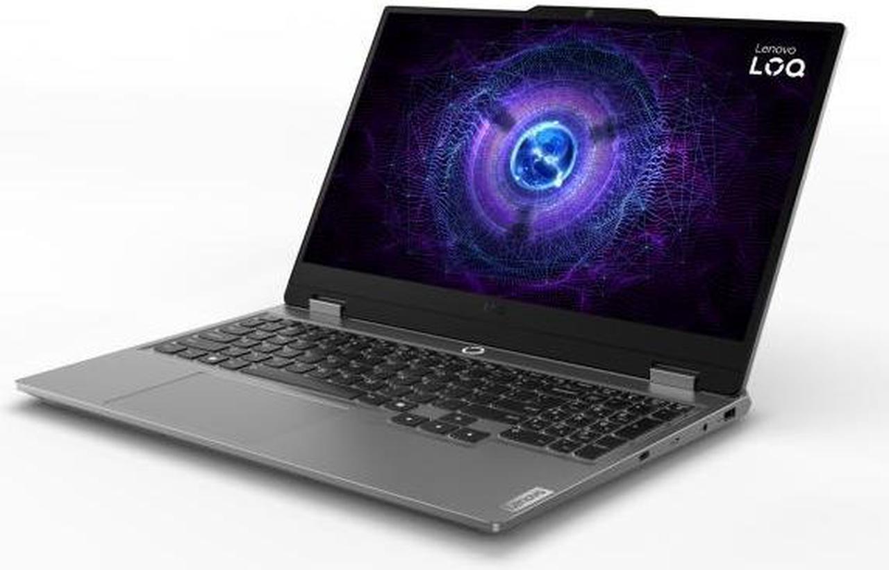 Alt view image 3 of 7 - Lenovo LOQ 15.6" FHD 144Hz Gaming Laptop Intel Core i5-12450HX 12GB DDR5 512GB SSD NVIDIA GeForce RTX 3050 6GB Luna Grey - Intel Core i5-12450HX Octa-core - NVIDIA GeForce RTX 3050 6GB - 1920 x 1