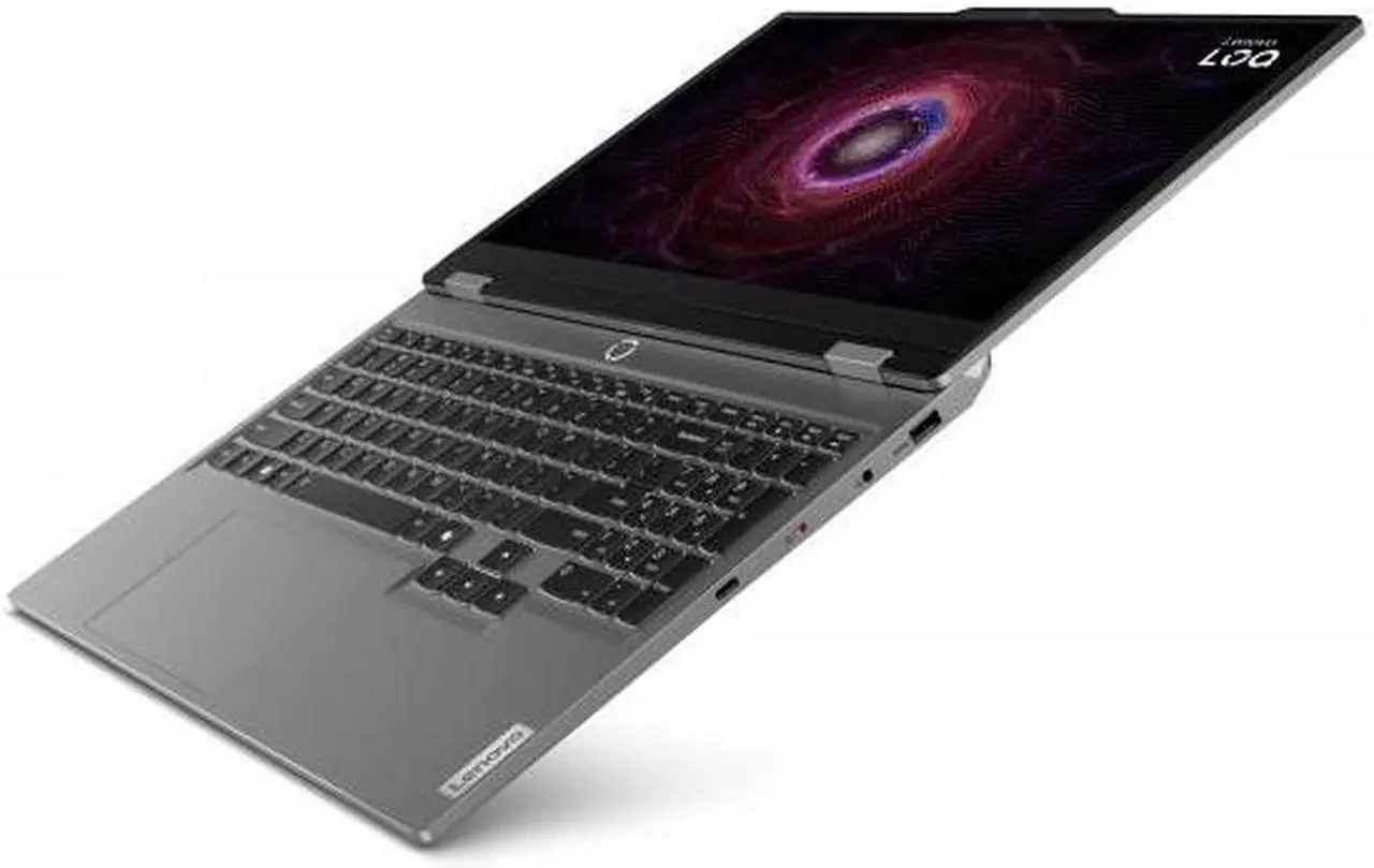 Alt view image 5 of 8 - Lenovo LOQ 15 15.6" FHD 144Hz Gaming Laptop AMD Ryzen 7 8845HS 16GB DDR5 1TB SSD NVIDIA GeForce RTX 4060 8GB Luna Grey - AMD Ryzen 7 8845HS (Octa-Core) - NVIDIA GeForce RTX 4060 8GB - 15.6"