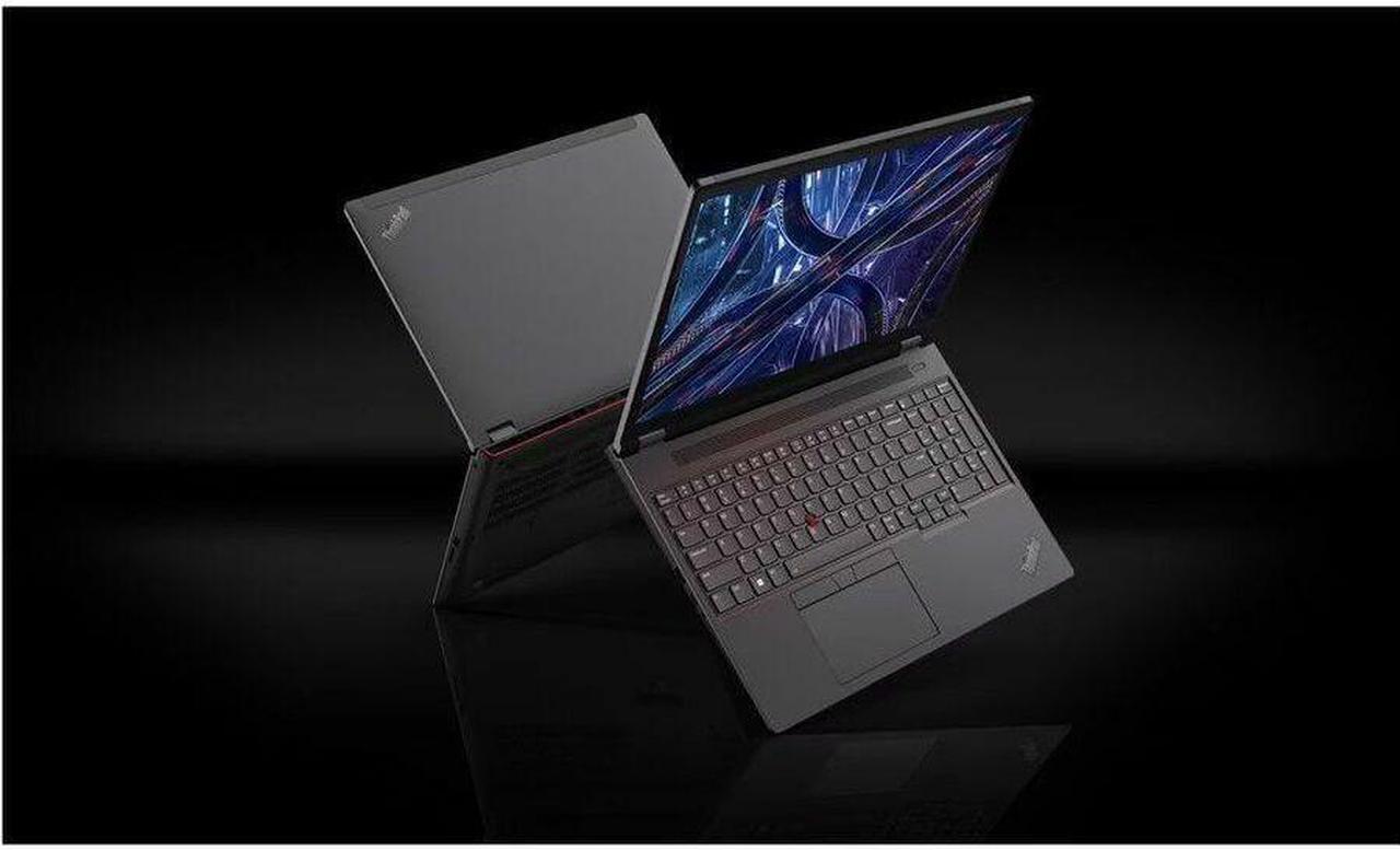 Alt view image 2 of 11 - Lenovo ThinkPad P16 Gen 2 21FA002EUS 16" Touchscreen Mobile Workstation - WQUXGA - Intel Core i9 13th Gen i9-13980HX - 64 GB - 1 TB SSD - Villi Black, Storm Gray - Intel WM790 Chip - 3840 x 2400