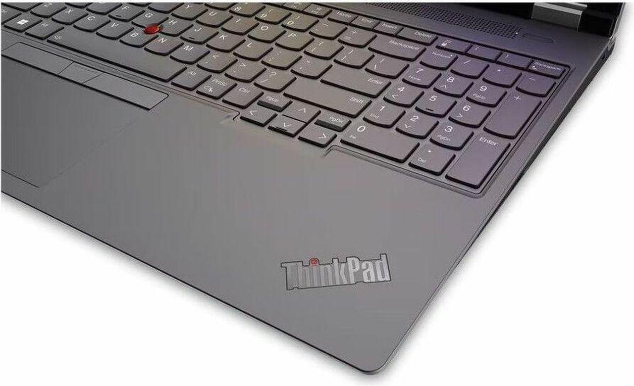 Alt view image 7 of 11 - Lenovo ThinkPad P16 Gen 2 21FA002EUS 16" Touchscreen Mobile Workstation - WQUXGA - Intel Core i9 13th Gen i9-13980HX - 64 GB - 1 TB SSD - Villi Black, Storm Gray - Intel WM790 Chip - 3840 x 2400