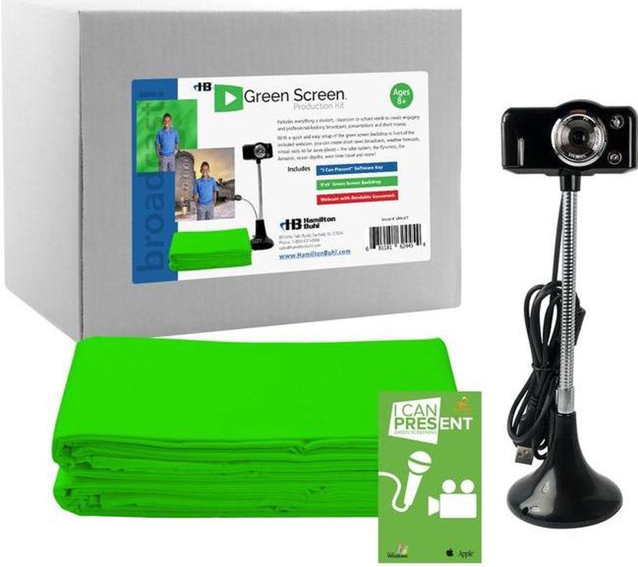 Alt view image 4 of 7 - HamiltonBuhl Steam Education for Green Screen Production Kit