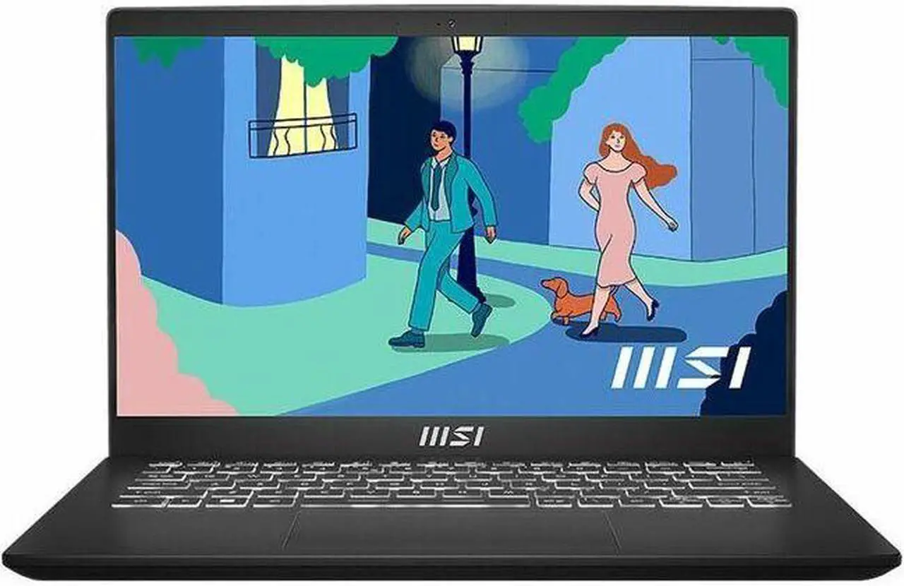 Main image of MSI Modern 14 C7M, Laptop, Black, 14" 60Hz, AMD Ryzen 7 7730U, UMA Graphics, 16 GB Memory, 512 GB SSD, Win 11 Pro, 3 Year Warranty - Intel Chip - 1920 x 1080 - Windows 11 Pro - AMD Radeon Graphic