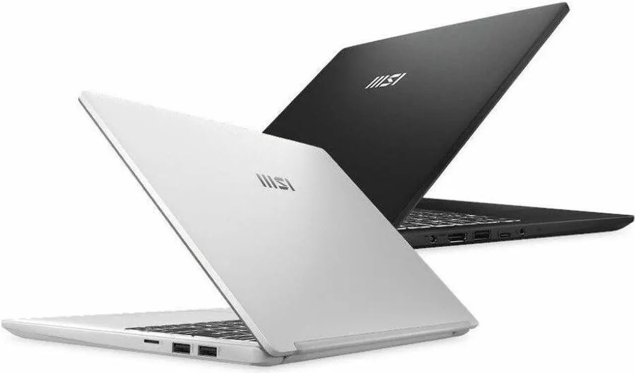 Alt view image 2 of 19 - MSI Modern 14 C7M, Laptop, Black, 14" 60Hz, AMD Ryzen 7 7730U, UMA Graphics, 16 GB Memory, 512 GB SSD, Win 11 Pro, 3 Year Warranty - Intel Chip - 1920 x 1080 - Windows 11 Pro - AMD Radeon Graphic