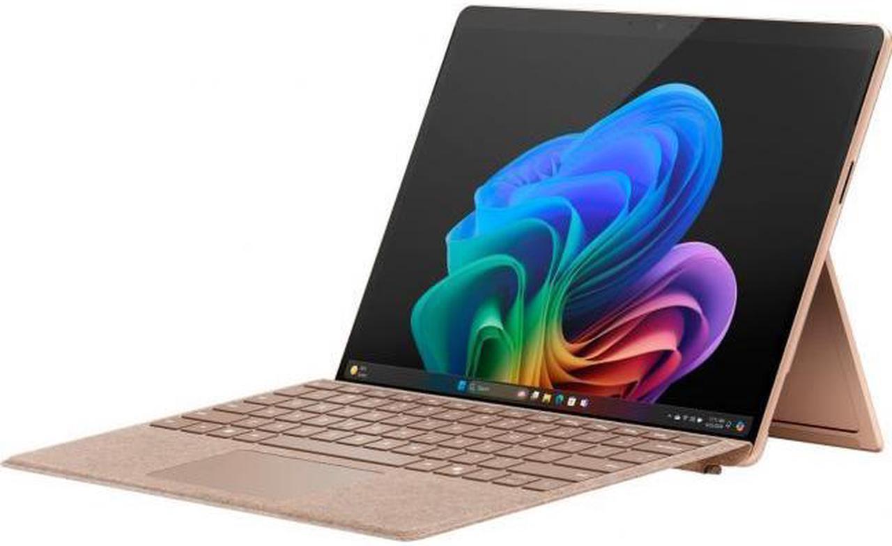 Alt view image 2 of 7 - Microsoft Surface Pro Copilot+ PC (11th Edition) Touchscreen 13" 2880 x 1920 Qualcomm Snapdragon X Plus 16GB RAM 512GB SSD Windows 11 Home - Dune