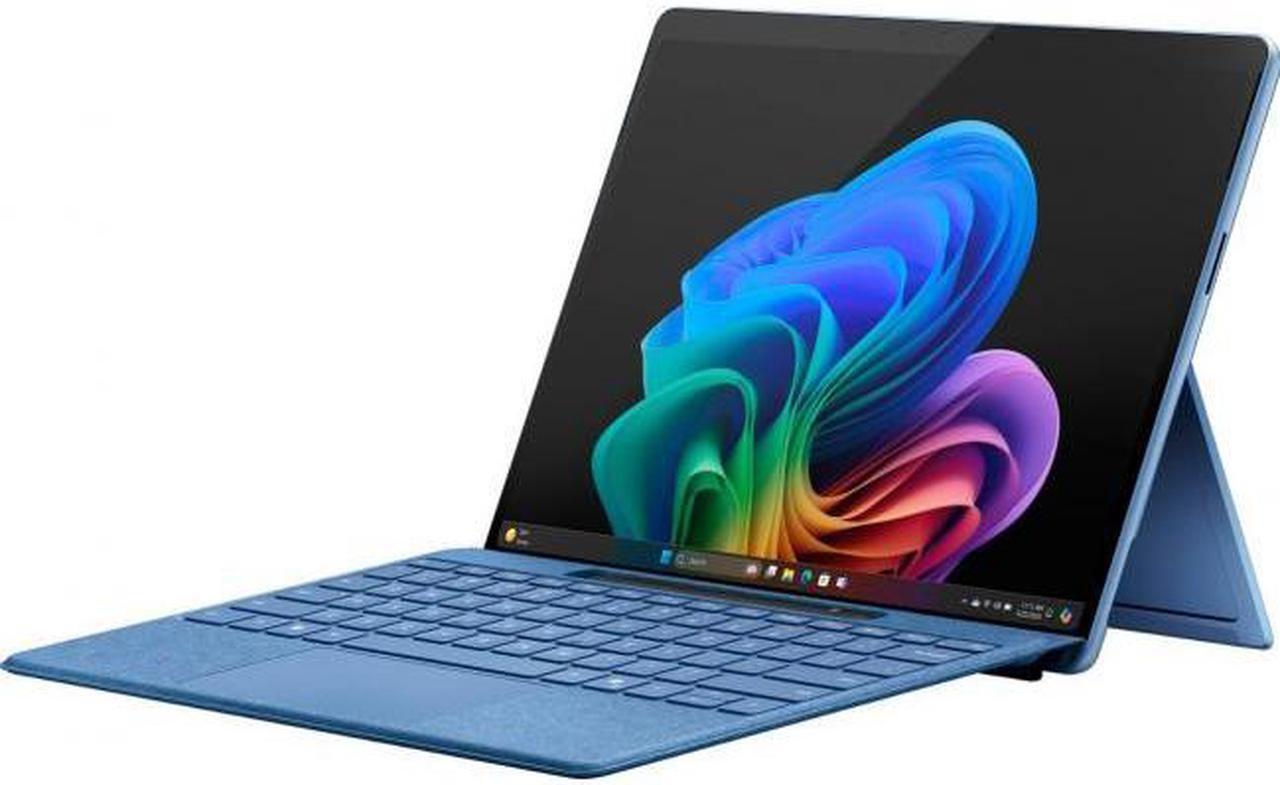 Alt view image 2 of 7 - Microsoft Surface Pro Copilot+ PC (11th Edition) Touchscreen 13" 2880 x 1920 Qualcomm Snapdragon X Plus 16GB RAM 512GB SSD Windows 11 Home - Sapphire
