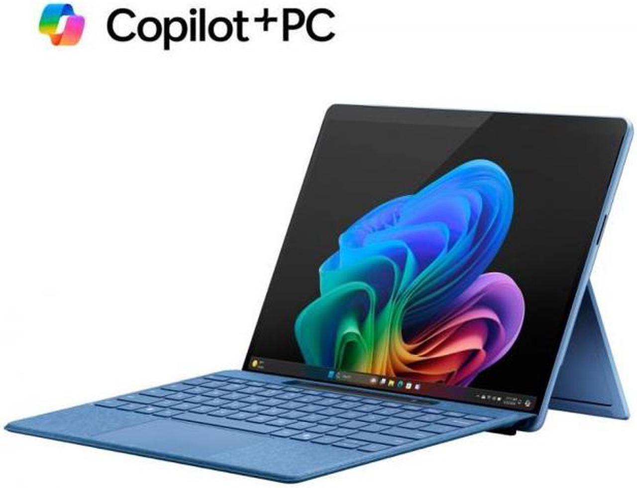 Alt view image 3 of 7 - Microsoft Surface Pro Copilot+ PC (11th Edition) Touchscreen 13" 2880 x 1920 Qualcomm Snapdragon X Plus 16GB RAM 512GB SSD Windows 11 Home - Sapphire