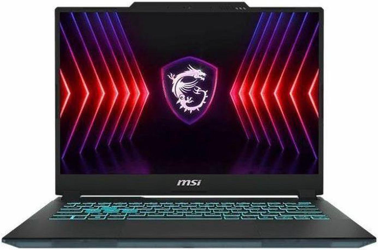 Alt view image 5 of 14 - MSI Cyborg 14 A13V Cyborg 14 A13VE-092US 14" Gaming Notebook - Full HD Plus - Intel Core i7 13th Gen i7-13620H - 32 GB - 1 TB SSD - Translucent Black - Intel Chip - 1920 x 1200 - Windows 11 Pro -