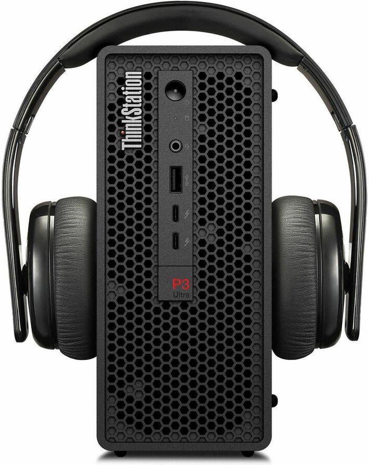 Alt view image 5 of 8 - Lenovo ThinkStation P3 30HA001DUS Workstation - Intel Core i5 13th Gen i5-13600K - 16 GB - 512 GB SSD - Mini-tower - Intel W680 Chip - Windows 11 Pro - NVMe Controller - English Keyboard - Gigabit Eth