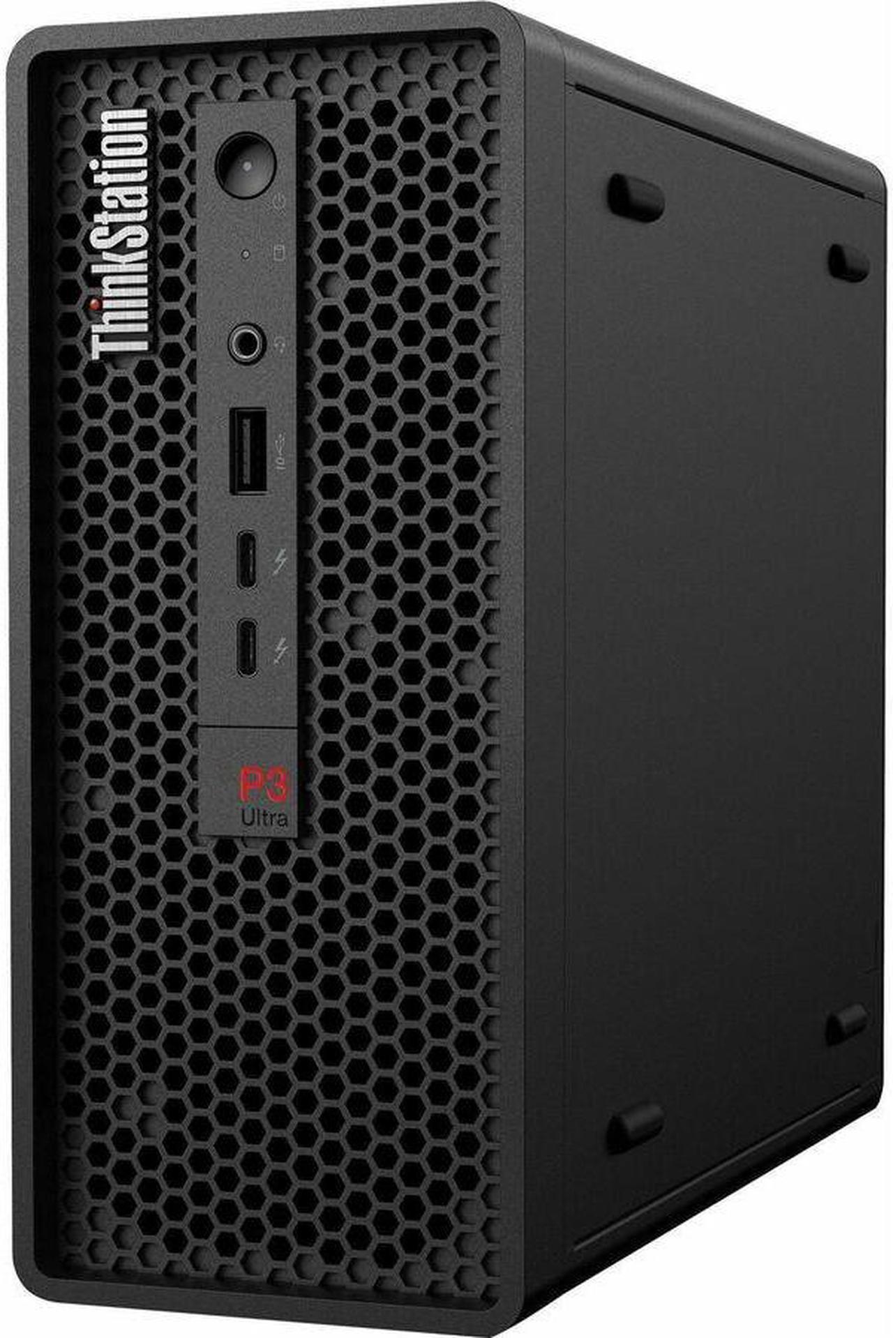 Alt view image 6 of 8 - Lenovo ThinkStation P3 30HA001DUS Workstation - Intel Core i5 13th Gen i5-13600K - 16 GB - 512 GB SSD - Mini-tower - Intel W680 Chip - Windows 11 Pro - NVMe Controller - English Keyboard - Gigabit Eth