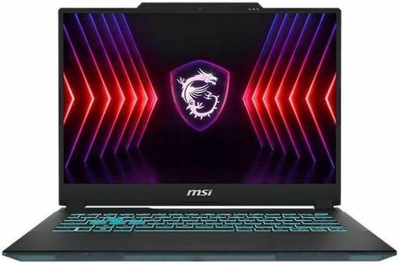 Main image of MSI Cyborg 14 A13U Cyborg 14 A13UDX-094US 14" Gaming Notebook - Full HD Plus - Intel Core i5 13th Gen i5-13420H - 16 GB - 512 GB SSD - Core Black - Intel Chip - 1920 x 1200 - Windows 11 Pro - NVI