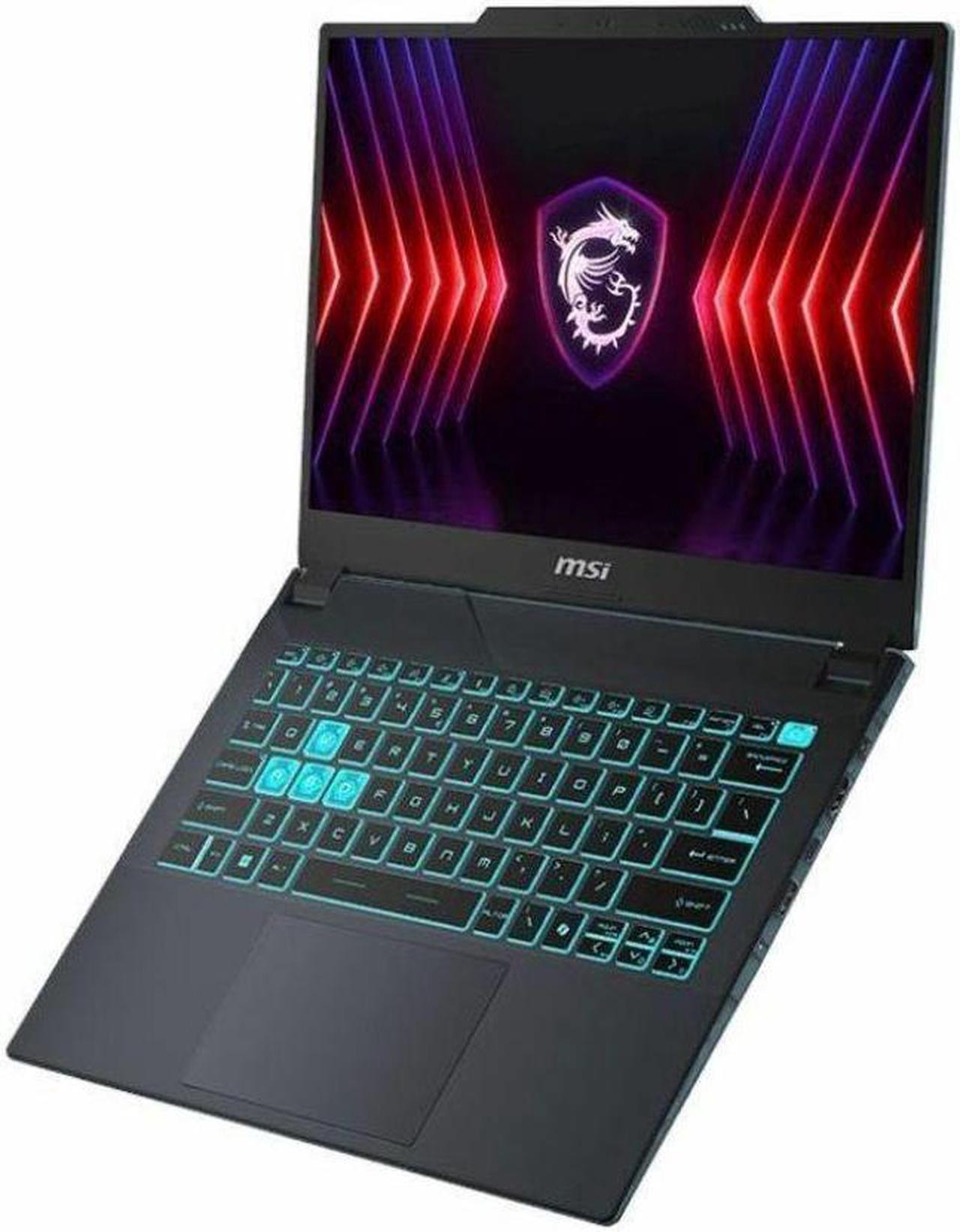 Alt view image 4 of 13 - MSI Cyborg 14 A13U Cyborg 14 A13UDX-094US 14" Gaming Notebook - Full HD Plus - Intel Core i5 13th Gen i5-13420H - 16 GB - 512 GB SSD - Core Black - Intel Chip - 1920 x 1200 - Windows 11 Pro - NVI
