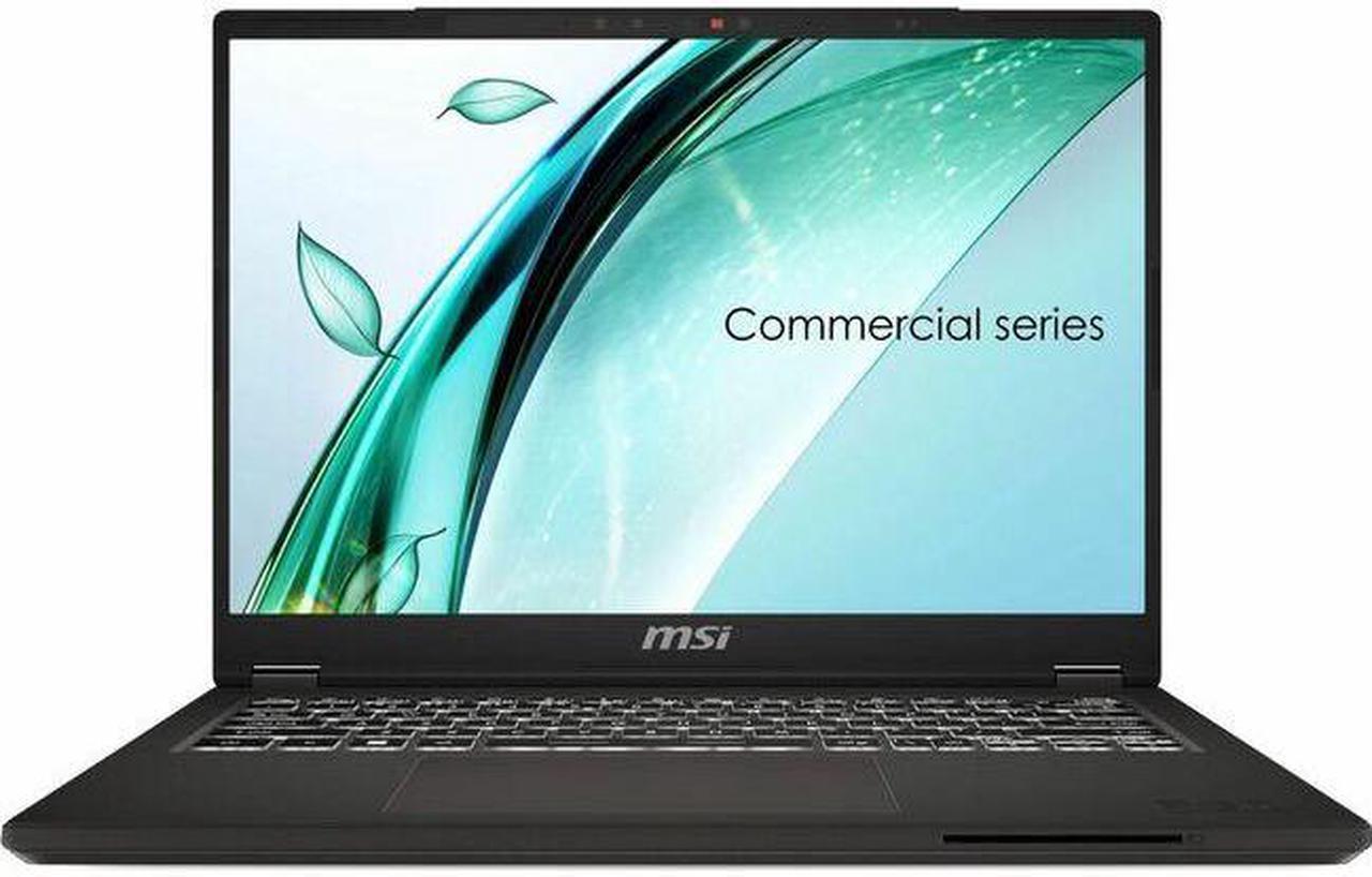 Main image of MSI Commercial 14 H A13MG Commercial 14 H A13MG vPro-229US 14" Notebook - Full HD Plus - Intel Core i5 13th Gen i5-13500H - 32 GB - 1 TB SSD - Solid Gray - Intel Chip - 1920 x 1200 - Windows 11 P