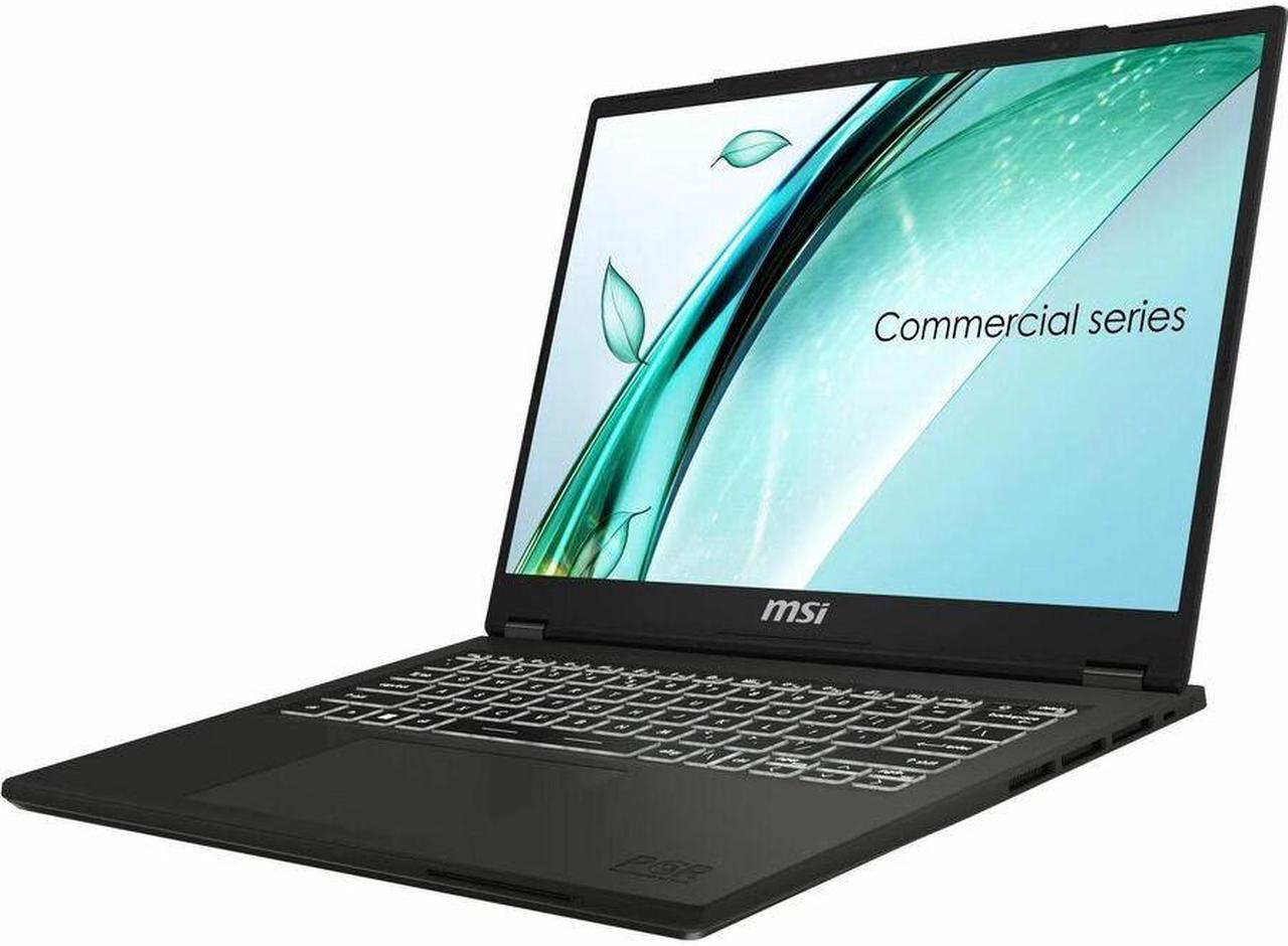 Alt view image 5 of 9 - MSI Commercial 14 H A13MG Commercial 14 H A13MG vPro-229US 14" Notebook - Full HD Plus - Intel Core i5 13th Gen i5-13500H - 32 GB - 1 TB SSD - Solid Gray - Intel Chip - 1920 x 1200 - Windows 11 P