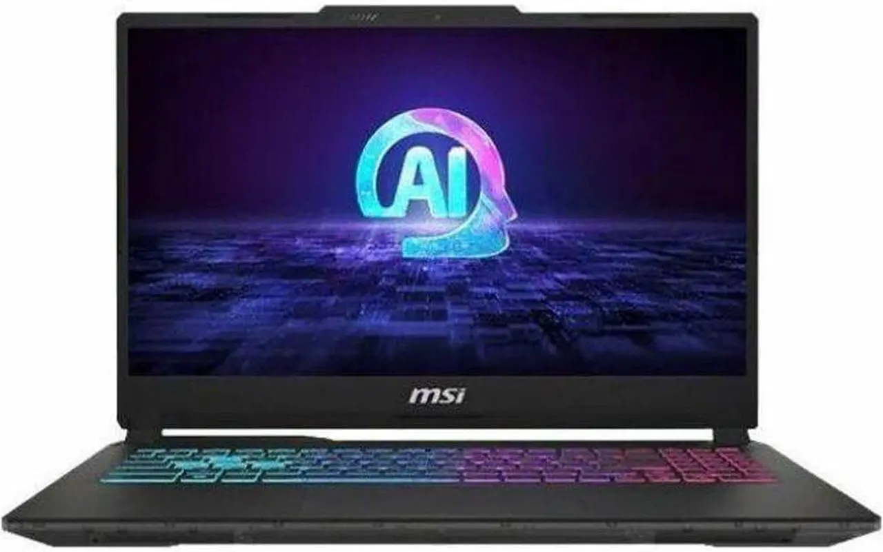 Main image of MSI Cyborg 15 AI A1V Cyborg 15 AI A1VFK-203US 15.6" Gaming Notebook - Full HD - Intel Core Ultra 7 155H - 64 GB - 1 TB SSD - Core Black - Intel Chip - 1920 x 1080 - Windows 11 Pro - NVIDIA GeForc