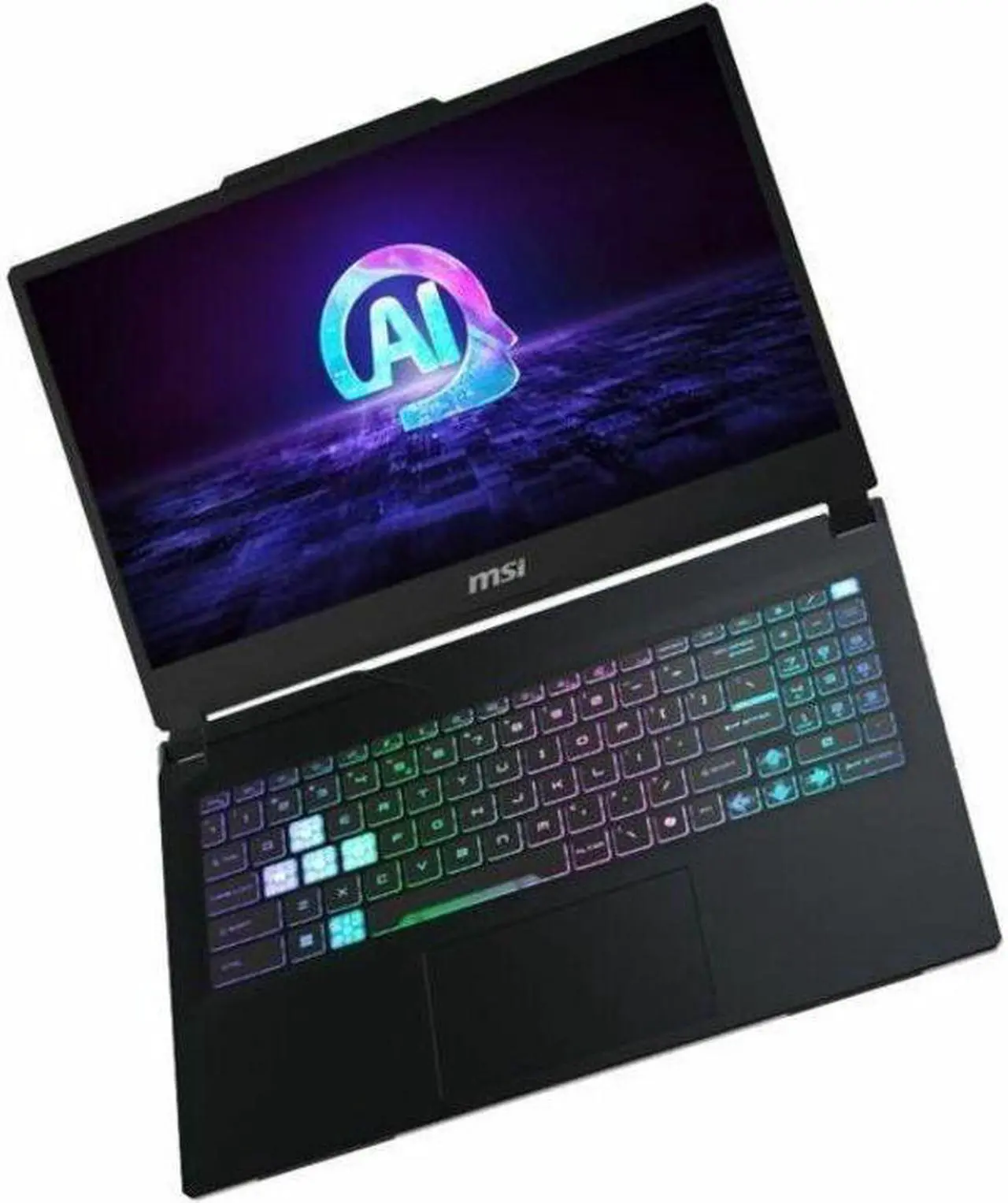 Alt view image 7 of 16 - MSI Cyborg 15 AI A1V Cyborg 15 AI A1VFK-203US 15.6" Gaming Notebook - Full HD - Intel Core Ultra 7 155H - 64 GB - 1 TB SSD - Core Black - Intel Chip - 1920 x 1080 - Windows 11 Pro - NVIDIA GeForc