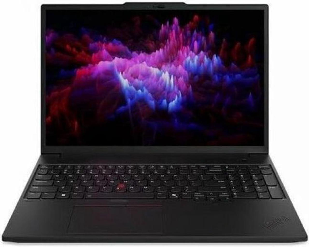 Lenovo ThinkPad P16s Gen 3 21KS001HUS 16" Mobile Workstation - WUXGA - Intel Core Ultra 7 155H - 16 GB - 512 GB SSD - English Keyboard - Black - Intel Chip - 1920 x 1200 - Windows 11 Pro - Intel