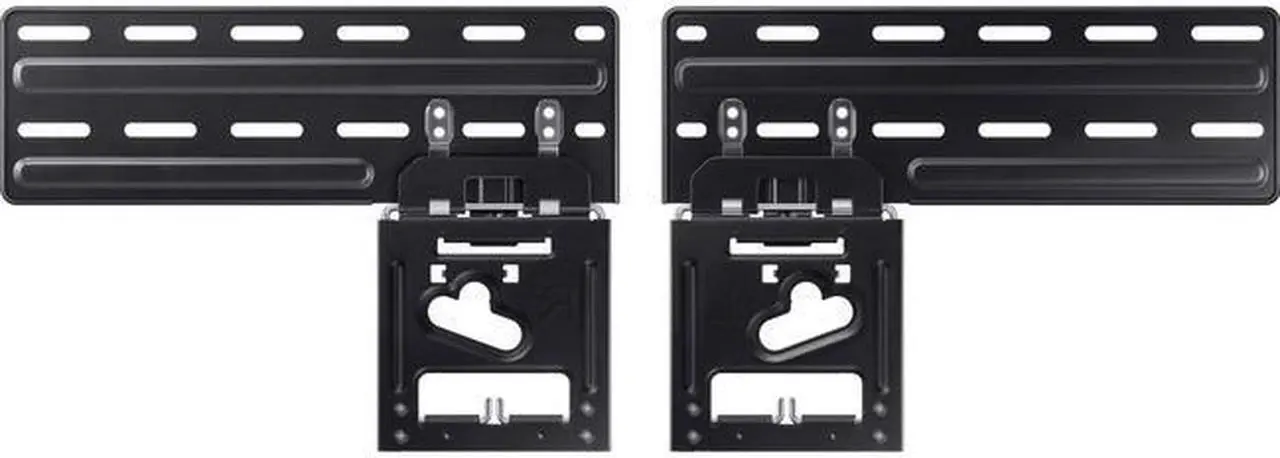 Alt view image 9 of 13 - samsung slim fit tv wall mount, compatible w/ 43- 85 q series, crystal uhd series televisions, easy installation, blends w/ any interior, minimalist look, wmn-b50eb/za, 2022, black