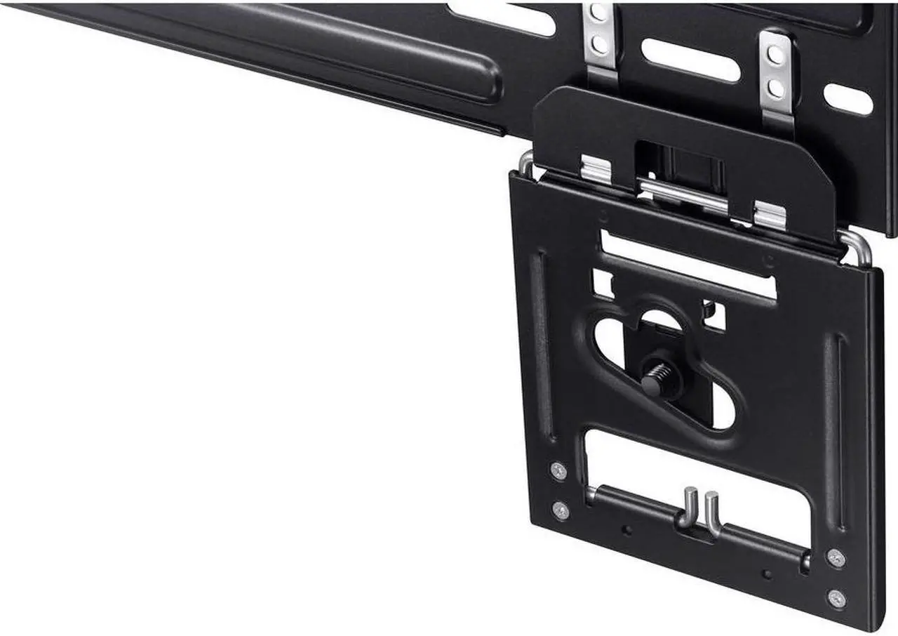 Alt view image 10 of 13 - samsung slim fit tv wall mount, compatible w/ 43- 85 q series, crystal uhd series televisions, easy installation, blends w/ any interior, minimalist look, wmn-b50eb/za, 2022, black