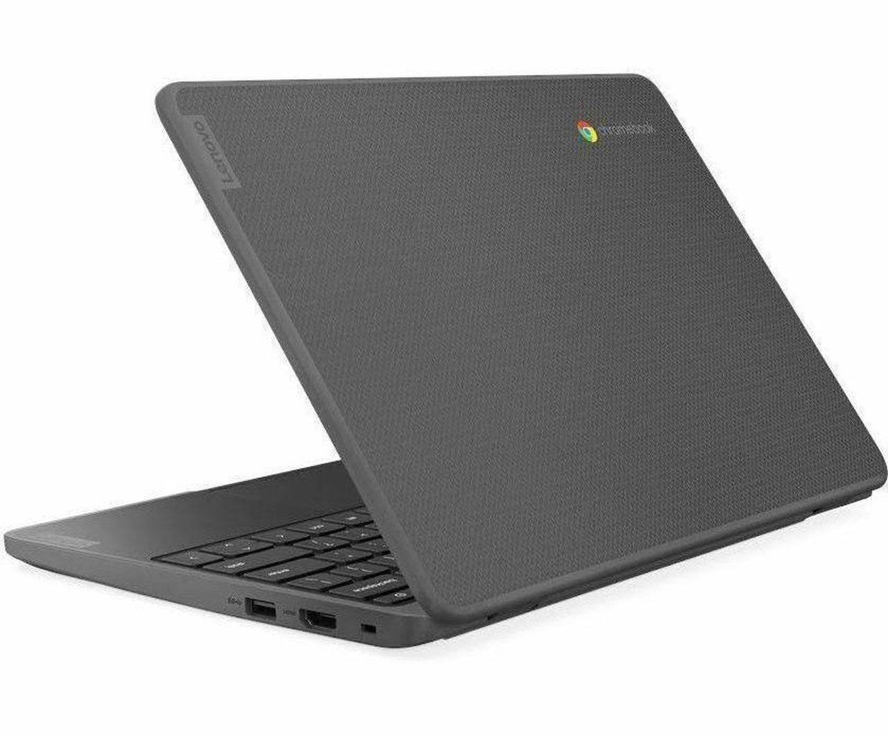 Alt view image 2 of 18 - Lenovo 100e Chromebook Gen 4 83G80003US 11.6" Chromebook - HD - Intel N-Series N100 - 8 GB - 64 GB Flash Memory - ChromeOS - Intel UHD Graphics - Graphite Gray  83G80003US