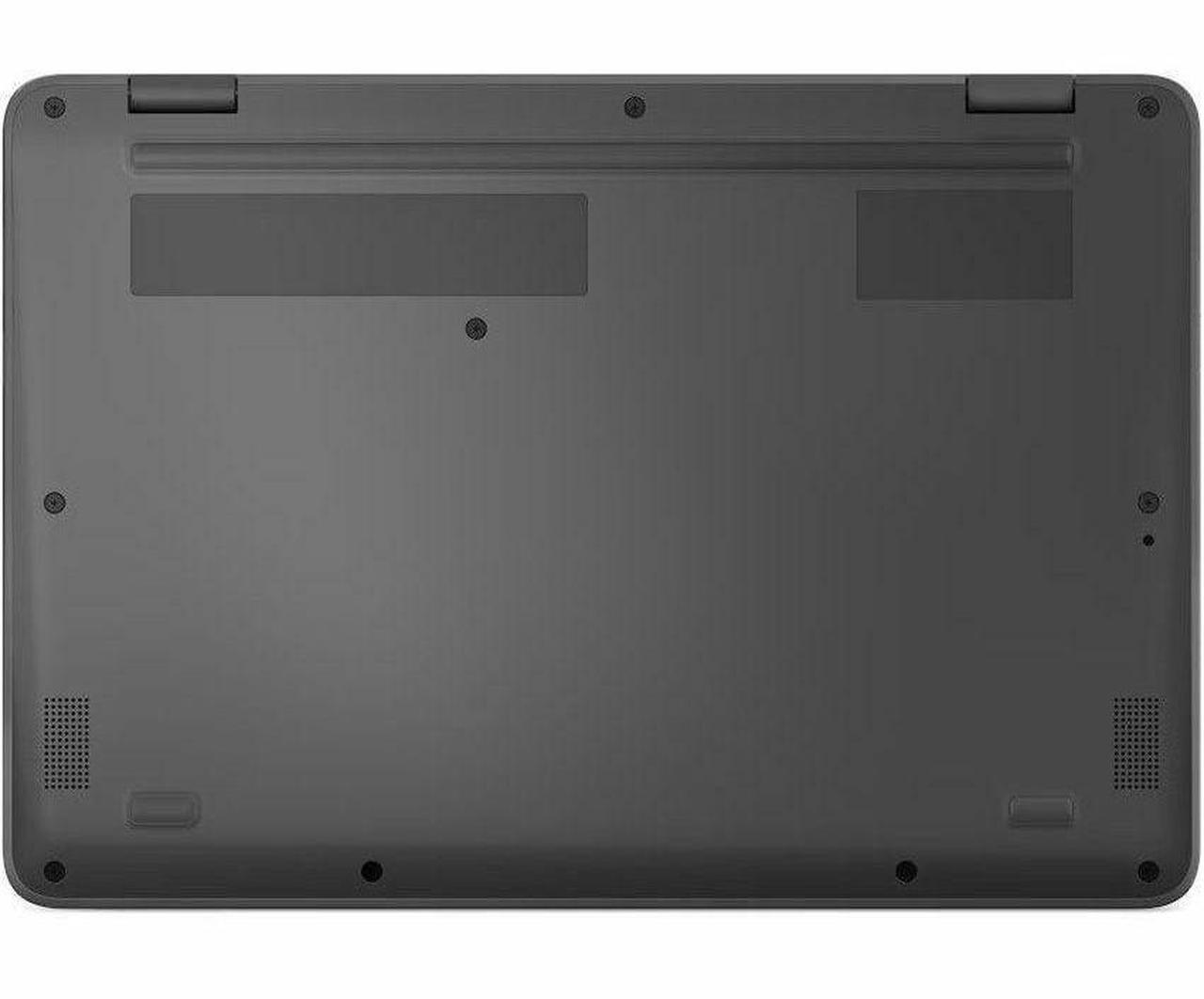 Alt view image 3 of 18 - Lenovo 100e Chromebook Gen 4 83G80003US 11.6" Chromebook - HD - Intel N-Series N100 - 8 GB - 64 GB Flash Memory - ChromeOS - Intel UHD Graphics - Graphite Gray  83G80003US