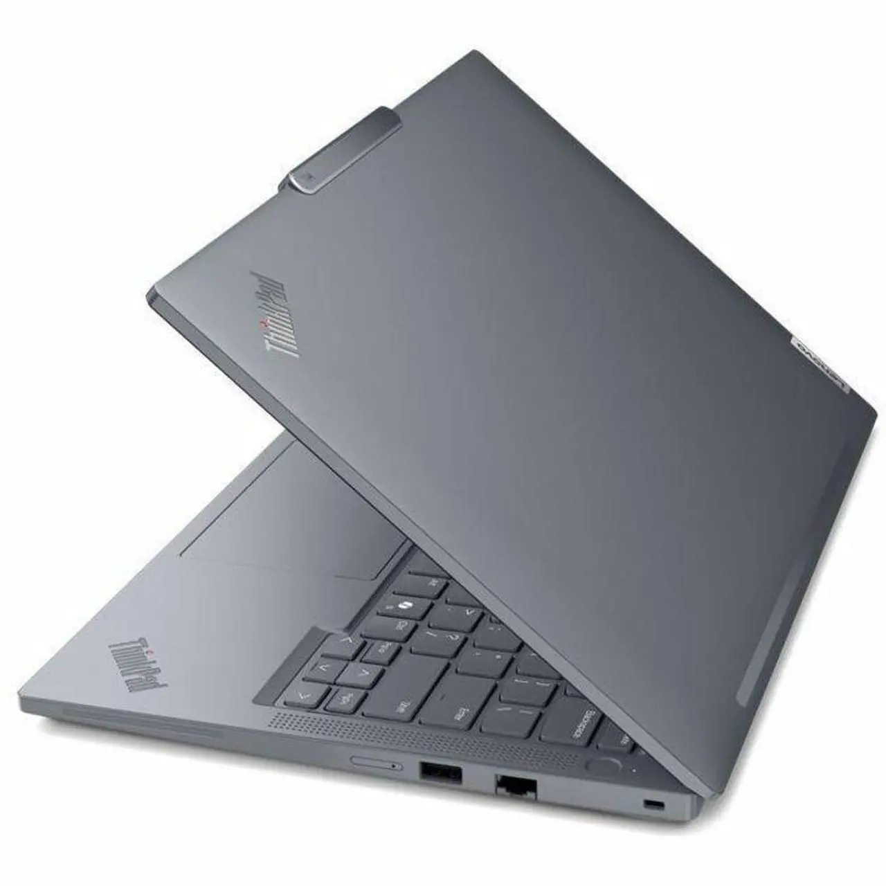 Alt view image 6 of 8 - Lenovo ThinkPad T14 Gen 5 21ML0054US 14" Touchscreen Notebook - WUXGA - Intel Core Ultra 7 155U - 16 GB - 1 TB SSD - English Keyboard - Gray - Intel Chip - 1920 x 1200 - Windows 11 Pro - Intel -
