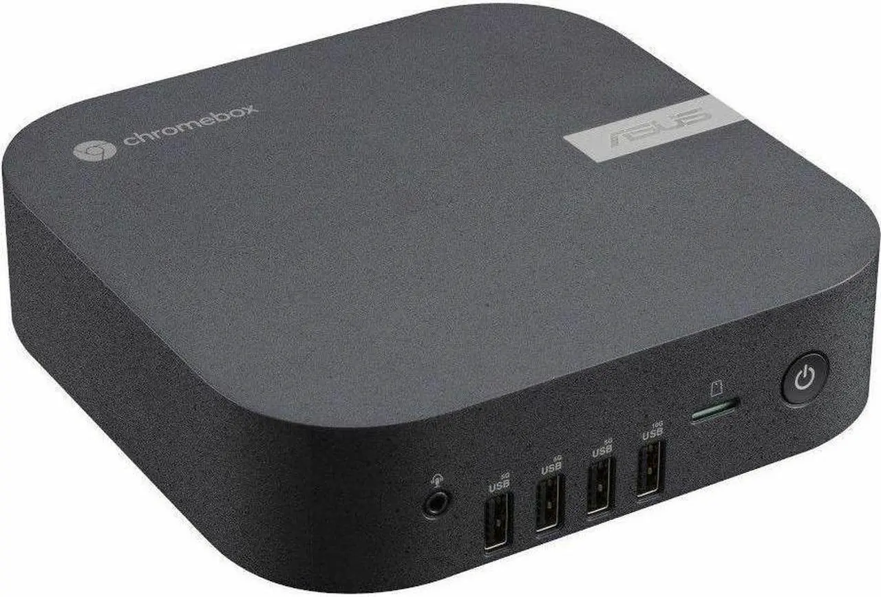 Alt view image 3 of 8 - Asus Chromebox 5a CHROMEBOX5A-S3081UN Chromebox - Intel Core i3 13th Gen i3-1315U - 8 GB - 128 GB SSD - Mini PC - Eco Black - Intel Chip - ChromeOS - Intel Iris Xe Graphics DDR4 SDRAM - IEEE 802.11ax