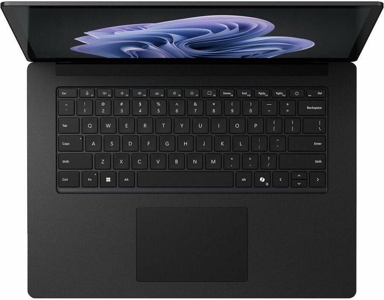 Alt view image 3 of 7 - Microsoft Surface Laptop 6 13.5" Touchscreen Notebook - Intel Core Ultra 5 135H - 32 GB - 256 GB SSD - English (US) Keyboard - Black - Intel Chip - 2256 x 1504 - Windows 11 Pro - Intel Arc Graphi