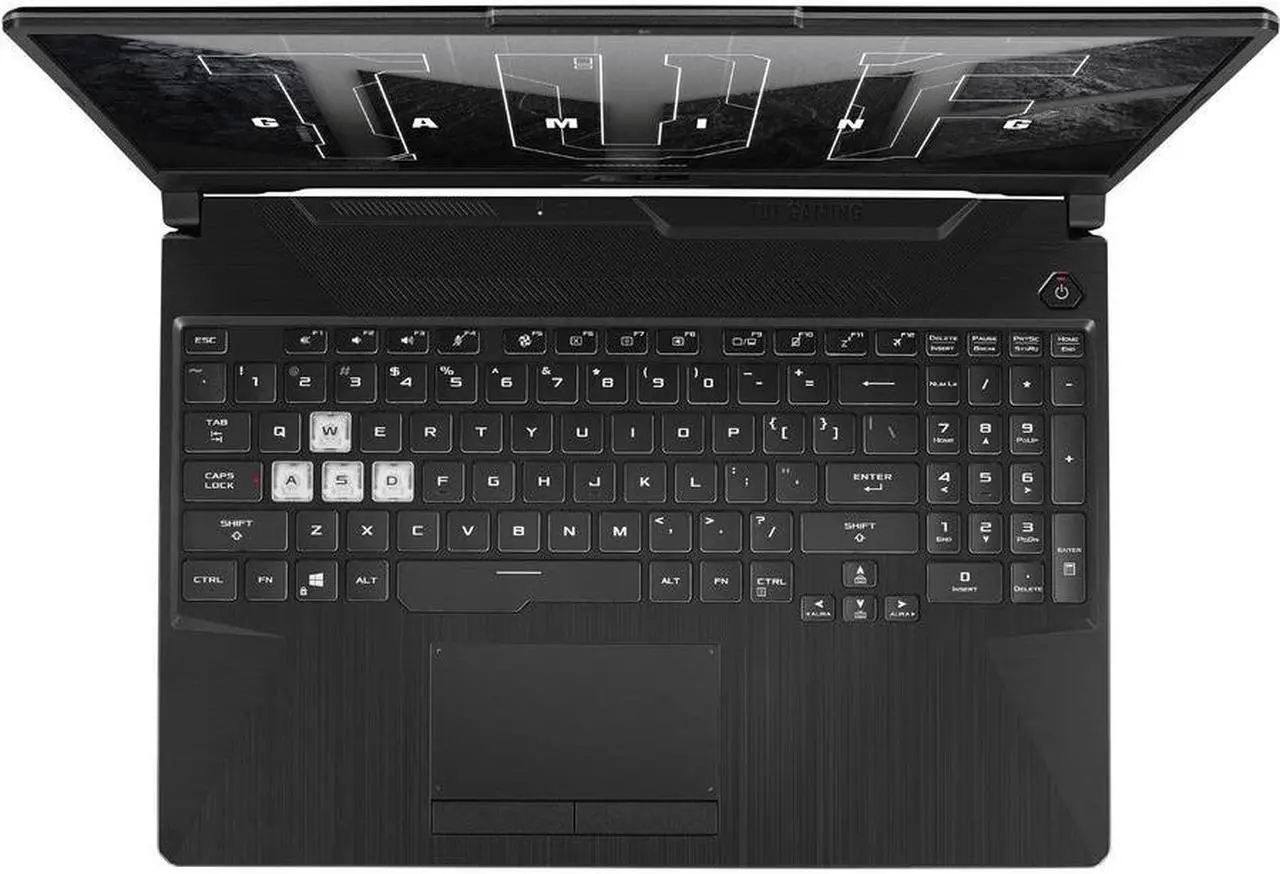 Alt view image 11 of 20 - ASUS TUF Gaming A15 (2024) Gaming Laptop, 15.6 FHD 144Hz Display, NVIDIA® GeForce RTX 2050, AMD Ryzen 5 7535HS, 8GB DDR5, 512GB PCIe® Gen4 NVMe SSD, Wi-Fi 6, Windows 11, FA506NF-ES51