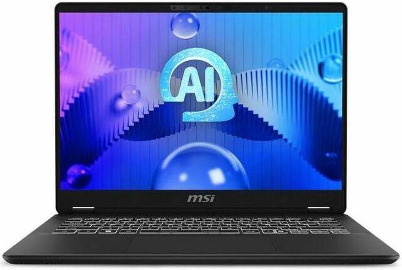 Main image of MSI Prestige 14 AI Evo C1M Prestige 14 AI Evo C1MG-001US 14" Notebook - Full HD Plus - Intel Core Ultra 9 185H - Intel Evo Platform - 64 GB - 2 TB SSD - Stellar Gray - Intel Chip - 1920 x 1200 -