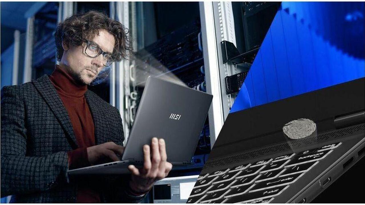 Alt view image 3 of 9 - MSI Prestige 14 AI Evo C1M Prestige 14 AI Evo C1MG-001US 14" Notebook - Full HD Plus - Intel Core Ultra 9 185H - Intel Evo Platform - 64 GB - 2 TB SSD - Stellar Gray - Intel Chip - 1920 x 1200 -