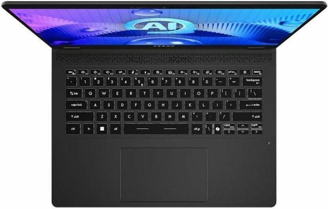 Alt view image 4 of 9 - MSI Prestige 14 AI Evo C1M Prestige 14 AI Evo C1MG-001US 14" Notebook - Full HD Plus - Intel Core Ultra 9 185H - Intel Evo Platform - 64 GB - 2 TB SSD - Stellar Gray - Intel Chip - 1920 x 1200 -
