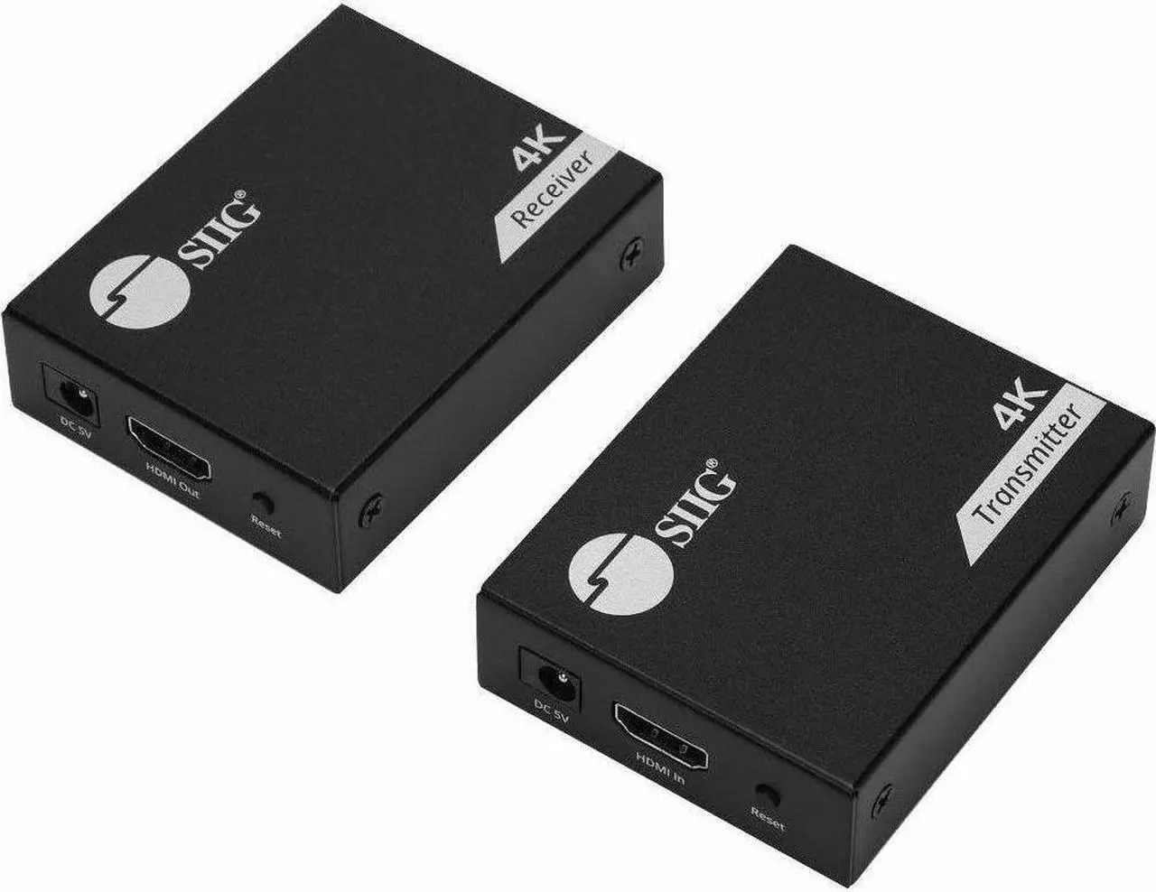 Alt view image 7 of 9 - SIIG 4K HDMI USB KVM Extender over CAT6 - Up to 230 feet - Zero Latency - ESD Protection - SIIG HDMI KVM Extender transmits HDMI 1080p and USB signals up to 230ft (70m) over single Cat6/7 cable with z