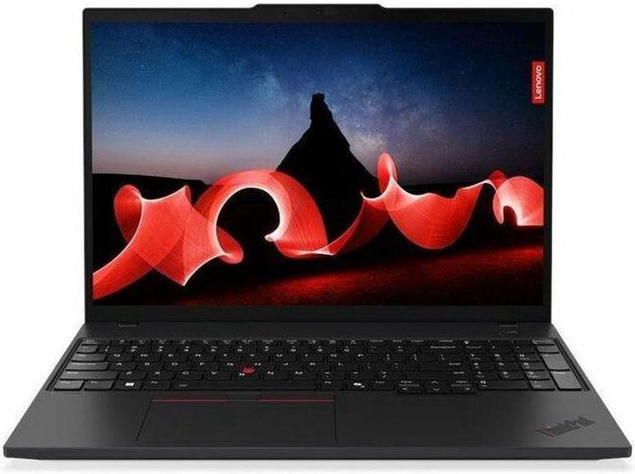 Lenovo ThinkPad T16 Gen 3 21MN00AHUS 16" Touchscreen Notebook - WUXGA - Intel Core Ultra 7 155U - 16 GB - 512 GB SSD - English Keyboard - Black - Intel Chip - 1920 x 1200 - Windows 11 Pro - Intel