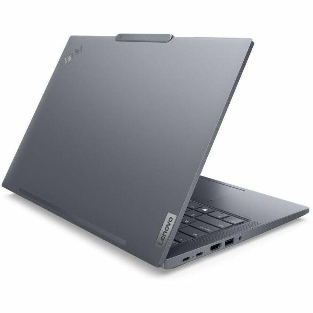 Alt view image 6 of 8 - Lenovo ThinkPad T14 Gen 5 21MC000JUS 14" Touchscreen Notebook - WUXGA - AMD Ryzen 5 PRO 8540U - 16 GB - 512 GB SSD - English Keyboard - Gray - AMD Chip - 1920 x 1200 - Windows 11 Pro - AMD Radeon