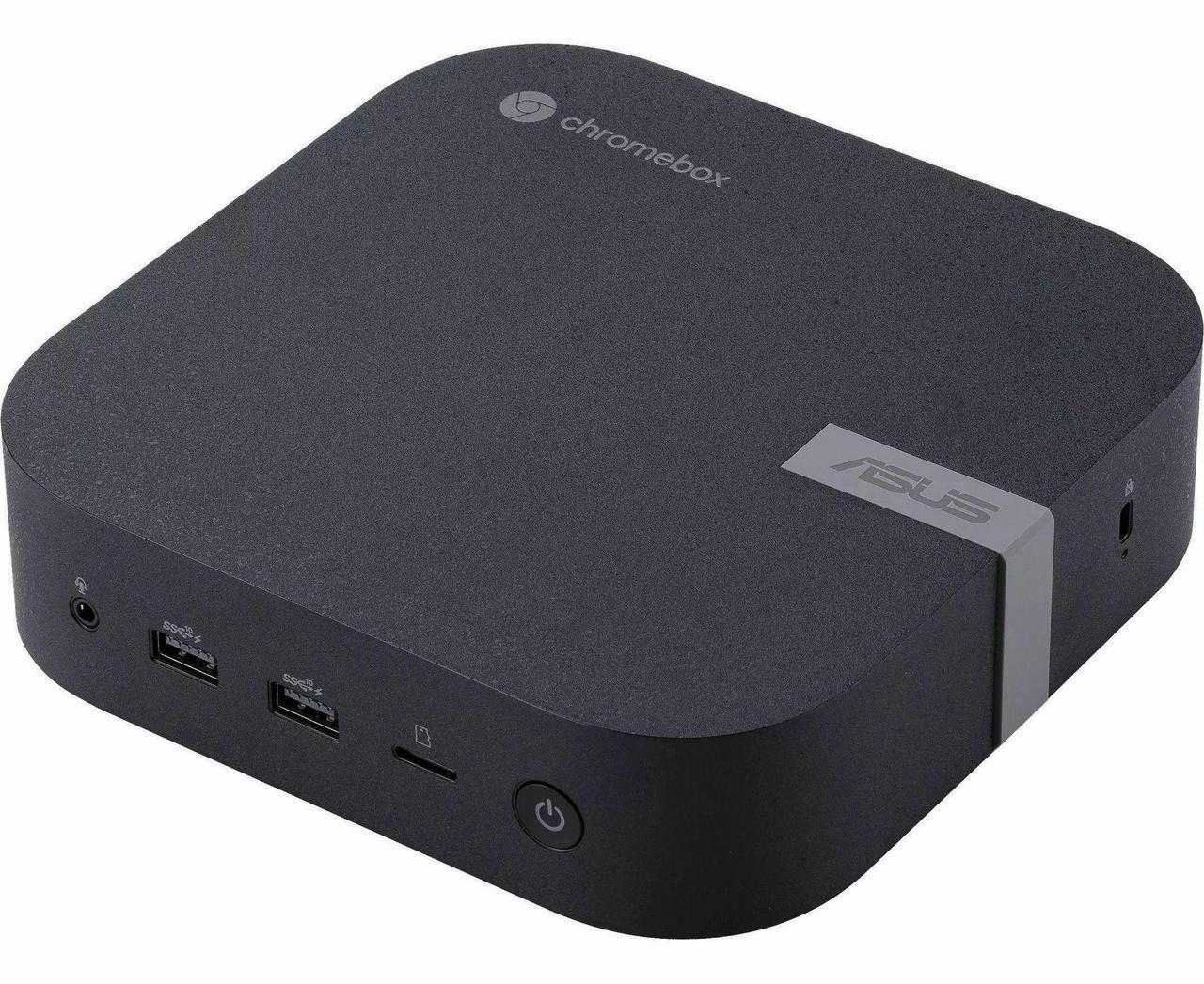 Alt view image 7 of 7 - Asus Chromebox 5 CHROMEBOX5-S7057UNENT-WC Chromebox - Intel Core i7 12th Gen i7-1260P - 16 GB - Mini PC - Eco Black - Intel Chip - ChromeOS - Intel Iris Xe Graphics DDR4 SDRAM