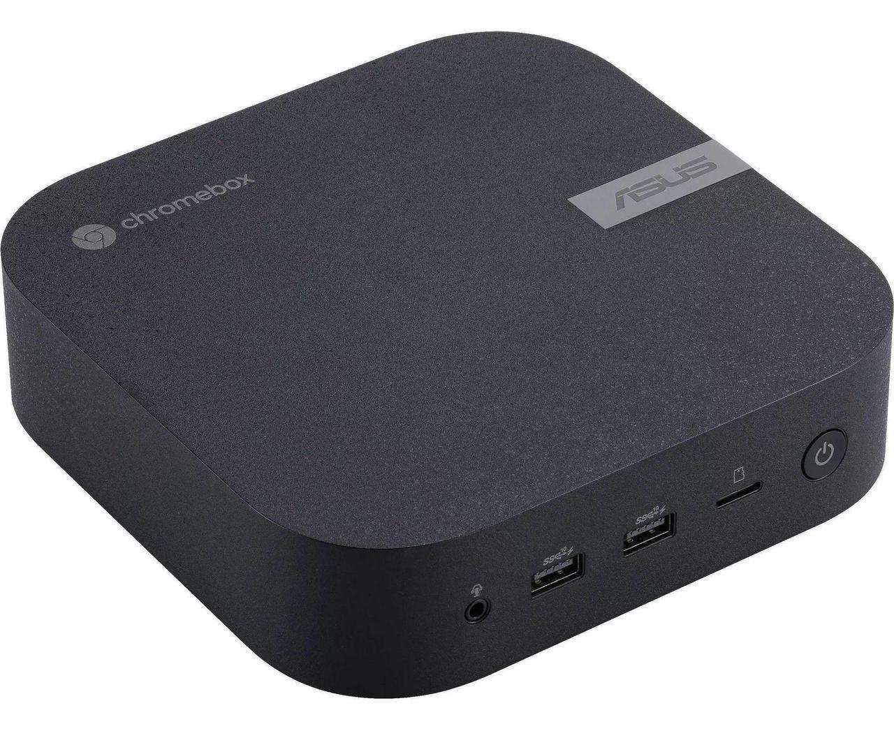 Alt view image 6 of 7 - Asus Chromebox 5 CHROMEBOX5-S7057UNENT-WC Chromebox - Intel Core i7 12th Gen i7-1260P - 16 GB - Mini PC - Eco Black - Intel Chip - ChromeOS - Intel Iris Xe Graphics DDR4 SDRAM