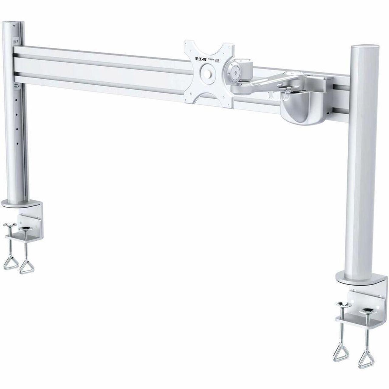 Alt view image 4 of 5 - Tripp Lite series Single-Extension Monitor Mount for Slat Wall System, 13" to 32" Displays, TAA (DMSW1332MTAA)