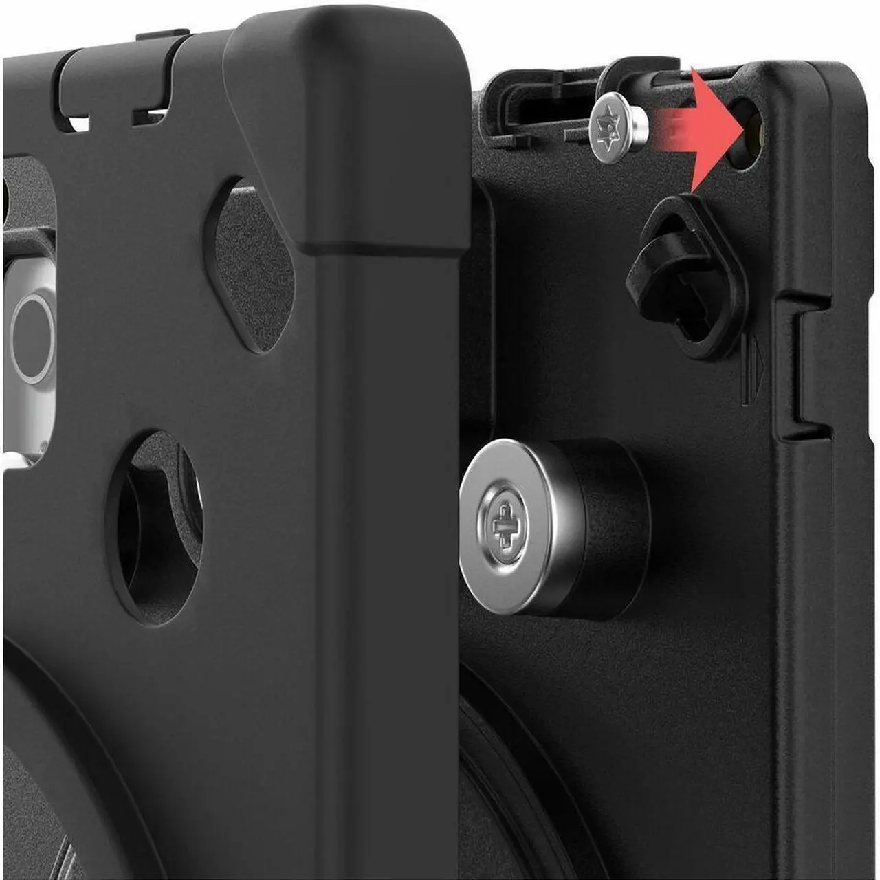 Alt view image 6 of 8 - CTA Digital PAD-SMSPC109 Magnetic Splashproof Case for iPad 10th Gen, 10.9-In.