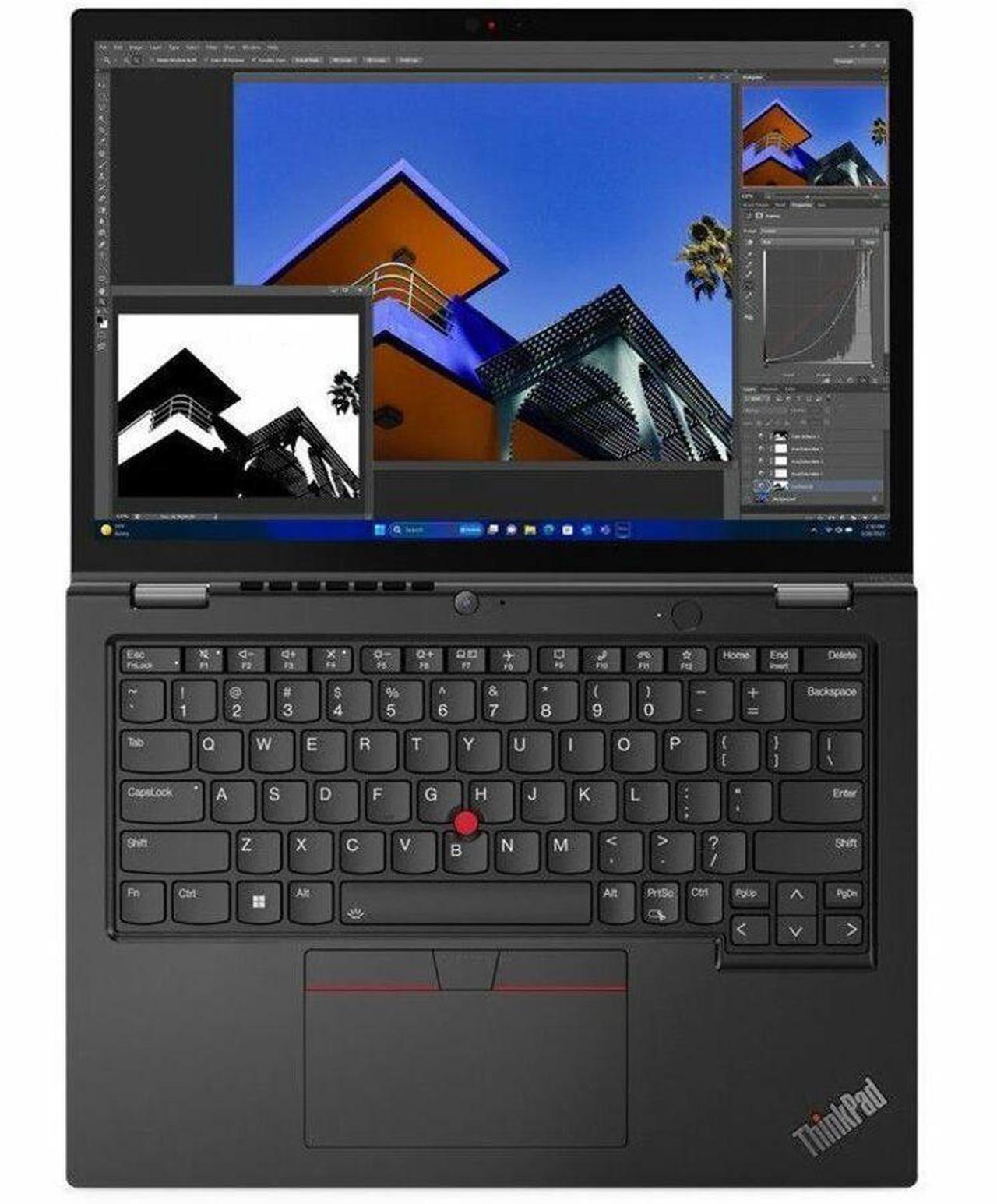 Alt view image 3 of 8 - Lenovo ThinkPad L13 Gen 5 21LM0012US 13.3" Touchscreen Convertible Notebook - Intel Core Ultra 7 155U - 16GB - 512GB SSD - Black - Windows 11 Pro - Webcam - IEEE 802.11ax   21LM0012US
